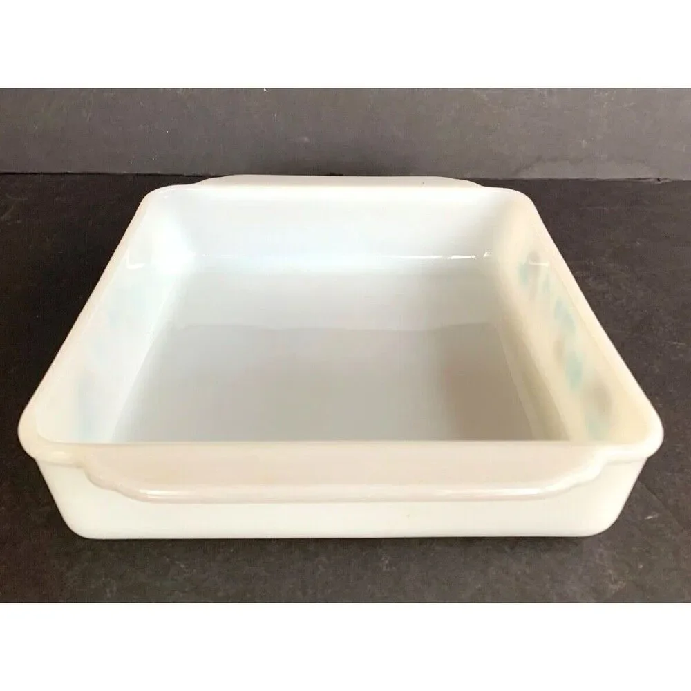 Anchor Hocking Vintage Fire King Baking Dish Atomic Blue Heaven 10